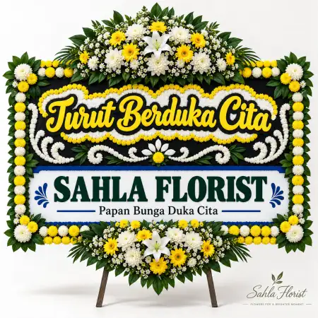 Papan Bunga Duka Bojongmangu