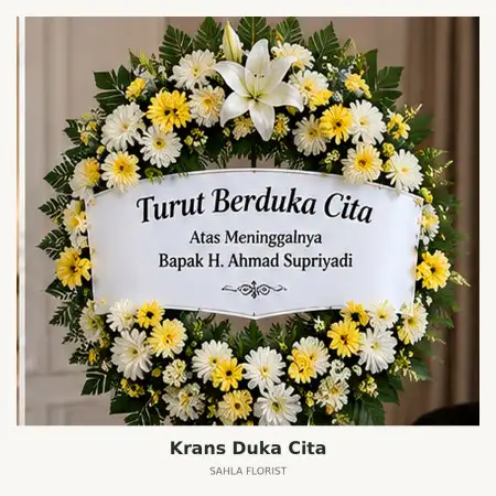 Krans Bunga Duka Bojongmangu